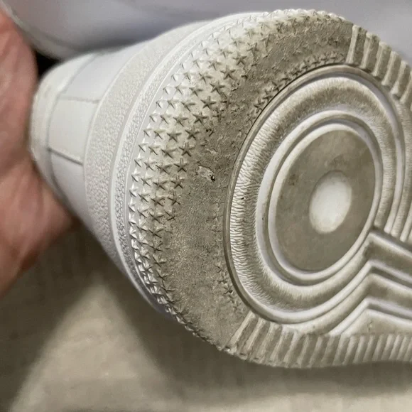 Women’s Nike Air Force 1 low 07 white/white size 11.5/ men’s size 10 - Picture 8 of 11